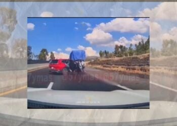 Video: Familia escapa de asalto en Edomex