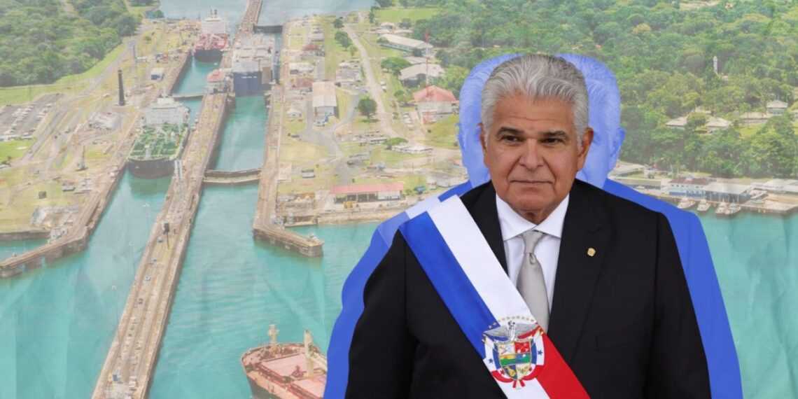 "El Canal es y seguirá siendo de Panamá", presidente de José Raúl Mulino