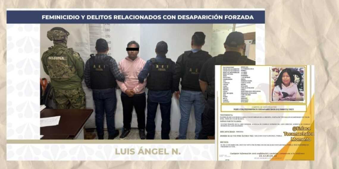 Justicia para Génesis: detienen al presunto responsable del feminicidio de una menor en Puebla