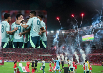 México derrota al Inter de Porto Alegre 2-0.