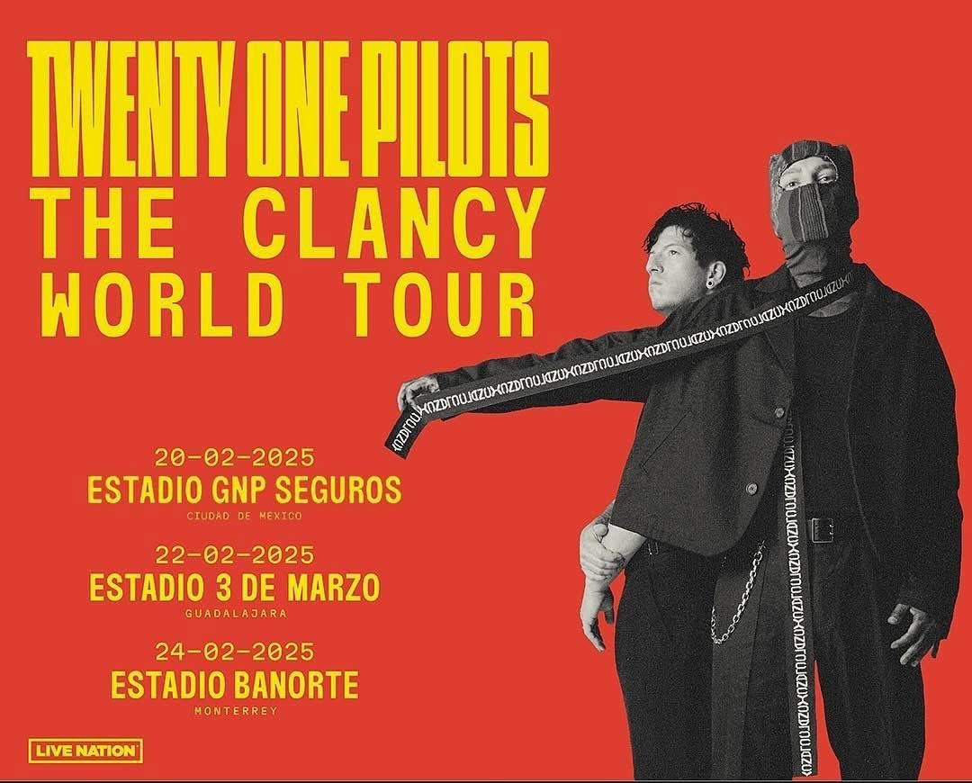 Fechas de Twenty One Pilots en México
