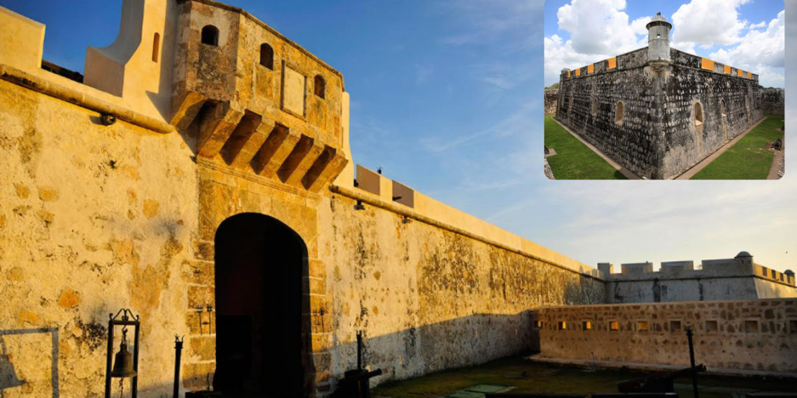 Campeche es una ciudad amurallada, de las pocas que conservan en excelente estado sus construcciones en toda América.