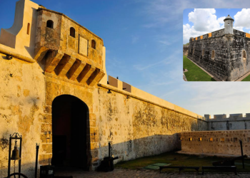 Campeche es una ciudad amurallada, de las pocas que conservan en excelente estado sus construcciones en toda América.