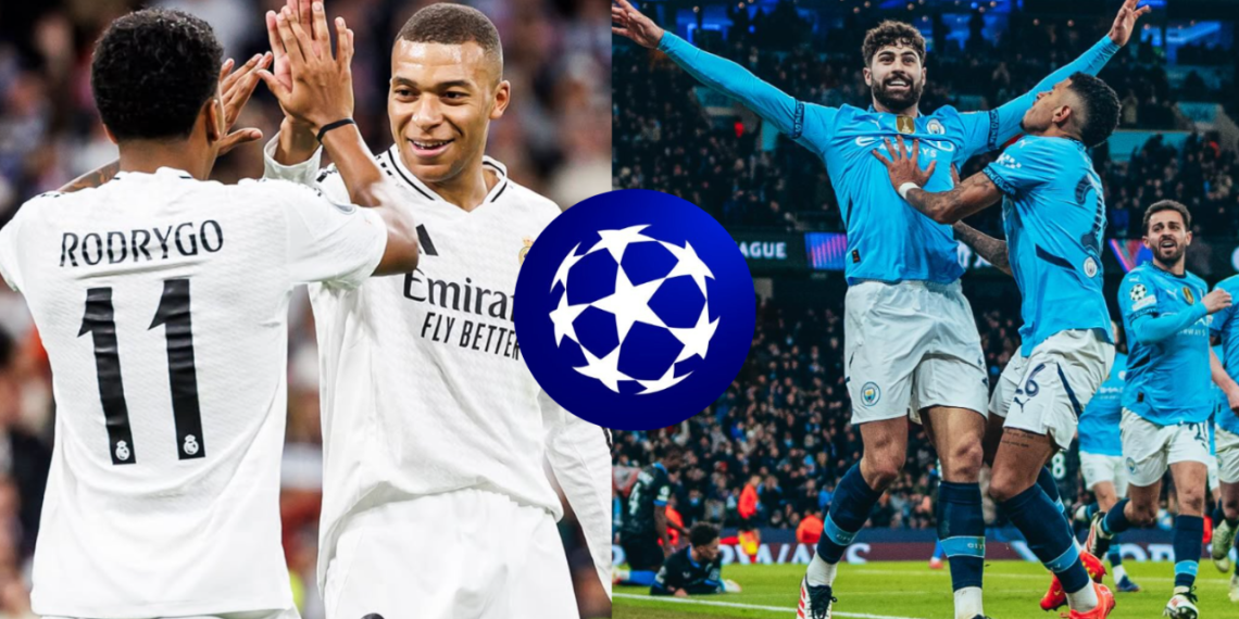 Ya está definida la ronda de eliminación de la Champions League, Real Madrid y Manchester City se enfrentarán.