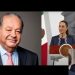 Claudia Sheinbaum Carlos Slim Elon Musk