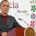 Claudia Sheinbaum y google Golfo de México