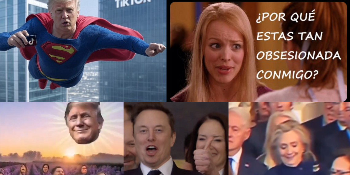 Conoce los memes más divertidos de la llegada de Donald Trump a la presidencia de los Estados Unidos.