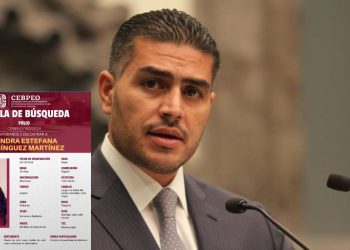 Omar García Harfuch Sandra Domínguez