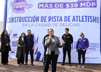 Ha dado inicio la construcción de la pista de atletismo en Delicias Chihuahua.