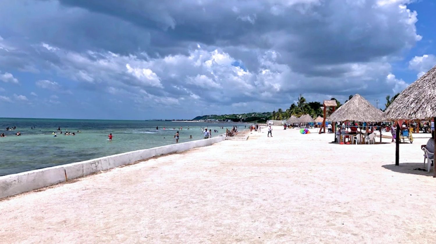 Una de las playas más bonitas en Campeche