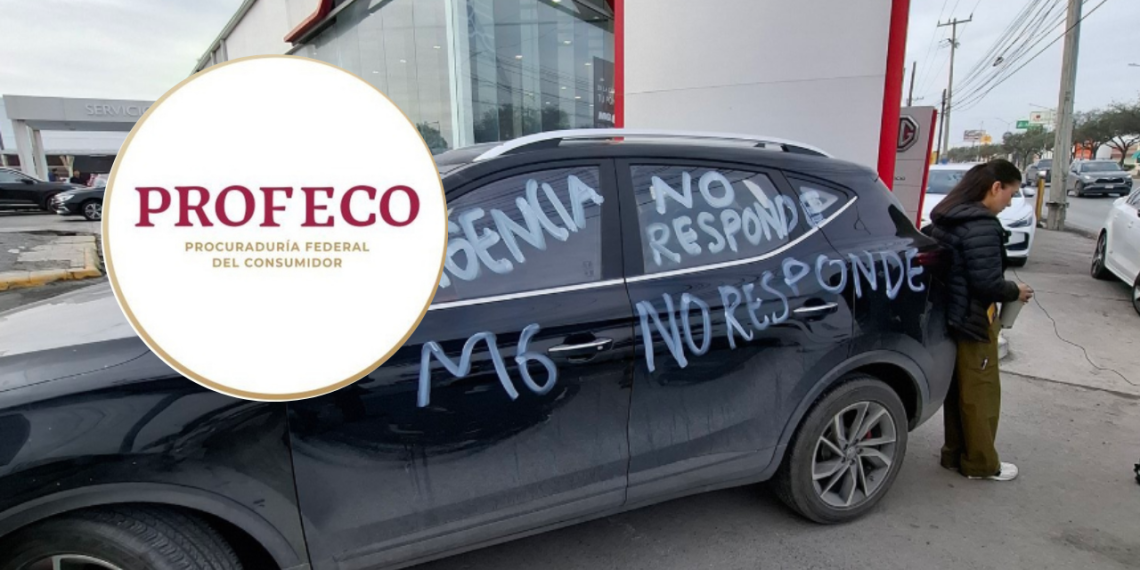 PROFECO anuncia conciliación entre Alejandra y la agencia de autos MG Motors Reynosa.