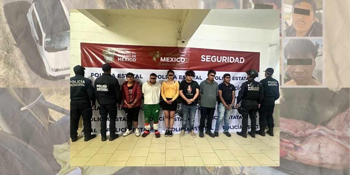 Ocho personas detenidas por el ataque a policías en Edomex.