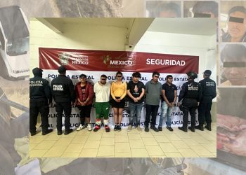 Ocho personas detenidas por el ataque a policías en Edomex.