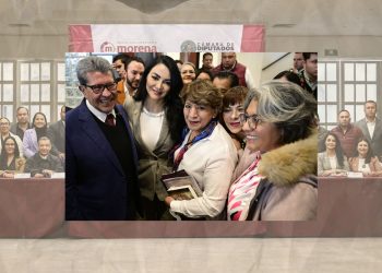 Delfina Gómez destaca al Edomex en reunión con diputados federales