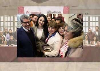 Delfina Gómez destaca al Edomex en reunión con diputados federales