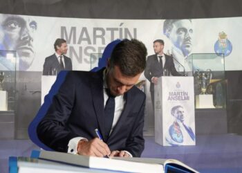 Martin Anselmi en el Porto