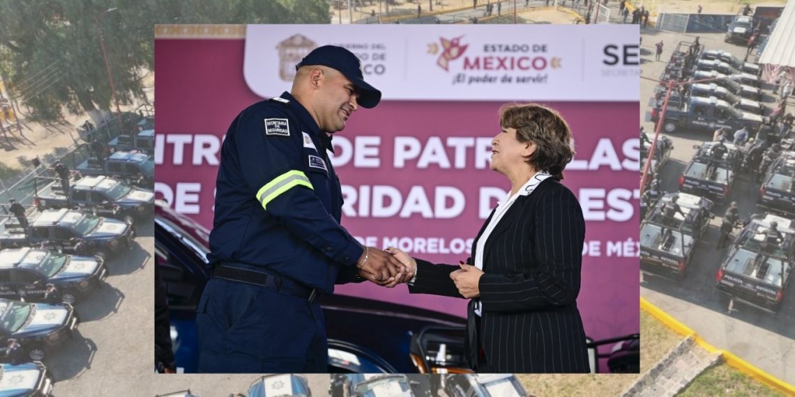 Entrega de nuevas patrullas en Edomex