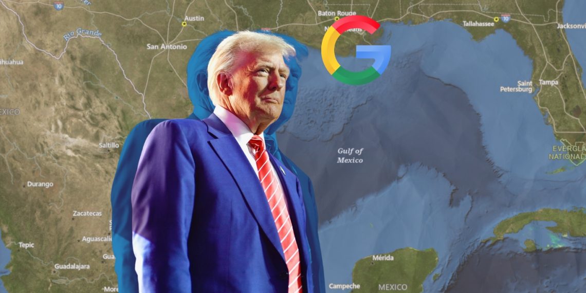 ¿Golfo de América en Google?