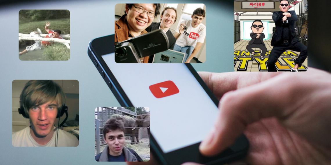Se celebran 20 años del origen de Youtube.