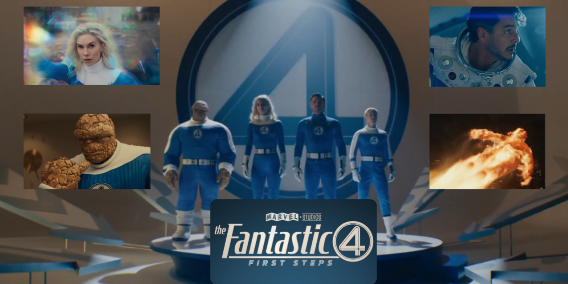 Conoce el tráiler de la nueva película Los 4 Fantásticos: Primeros Pasos.