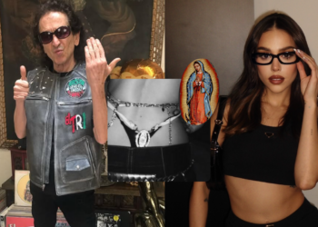 Alex Lora arremete contra Danna por usar ropa interior con imagen de la Virgen de Guadalupe.