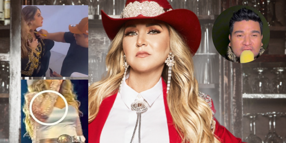 Maquillista de Alicia Villarreal confirma que cubrió moretones en la cantante.