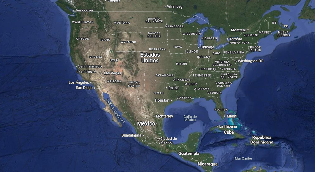 Golfo de México Golfo de América Google