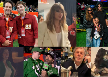 Conoce las celebridades que asistieron al Super Bowl LIX.