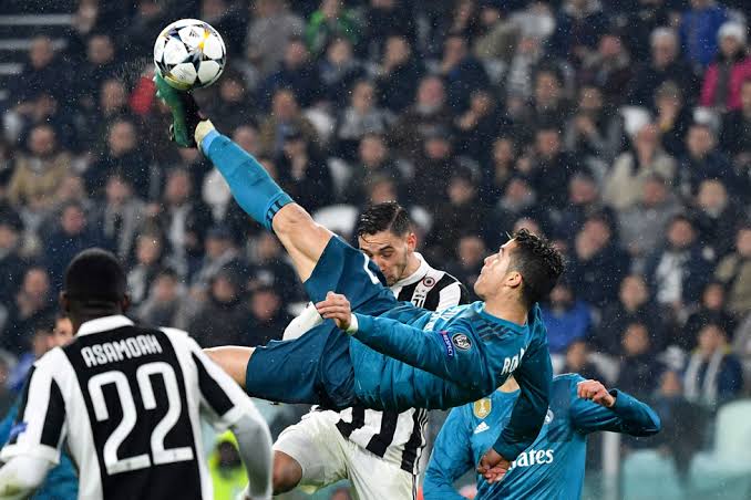 La icónica Chilena de Cristiano Ronaldo.