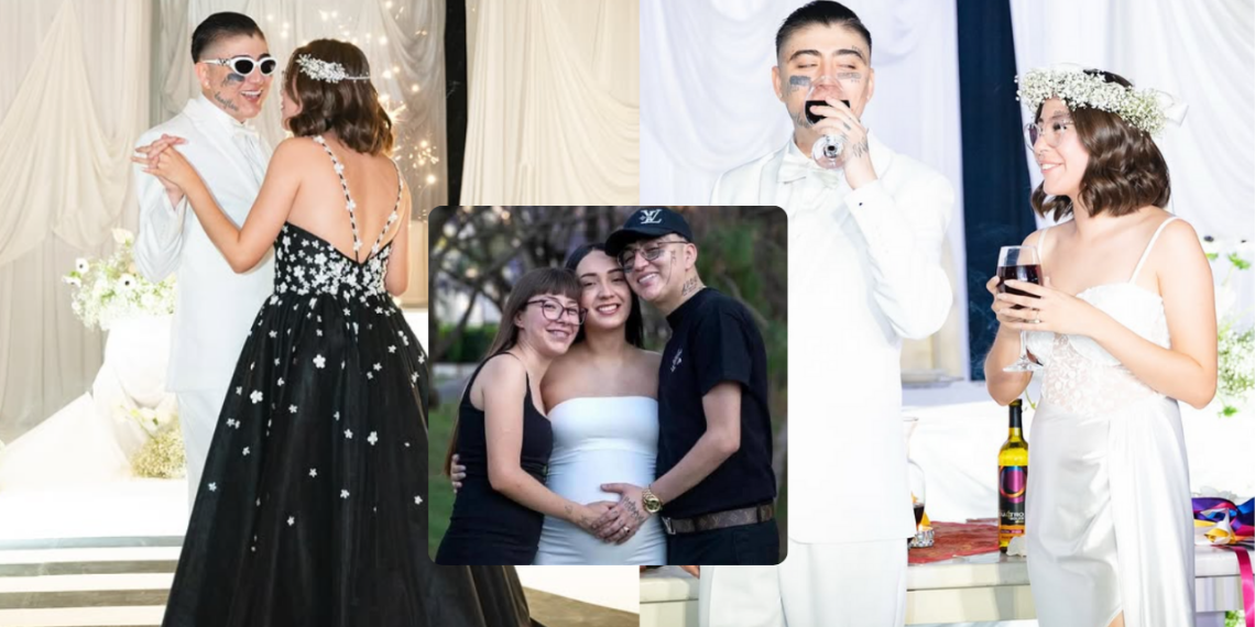 Dani Flow se casa y anuncia fin de su relación poliamorosa.