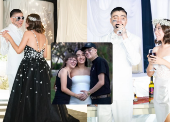 Dani Flow se casa y anuncia fin de su relación poliamorosa.