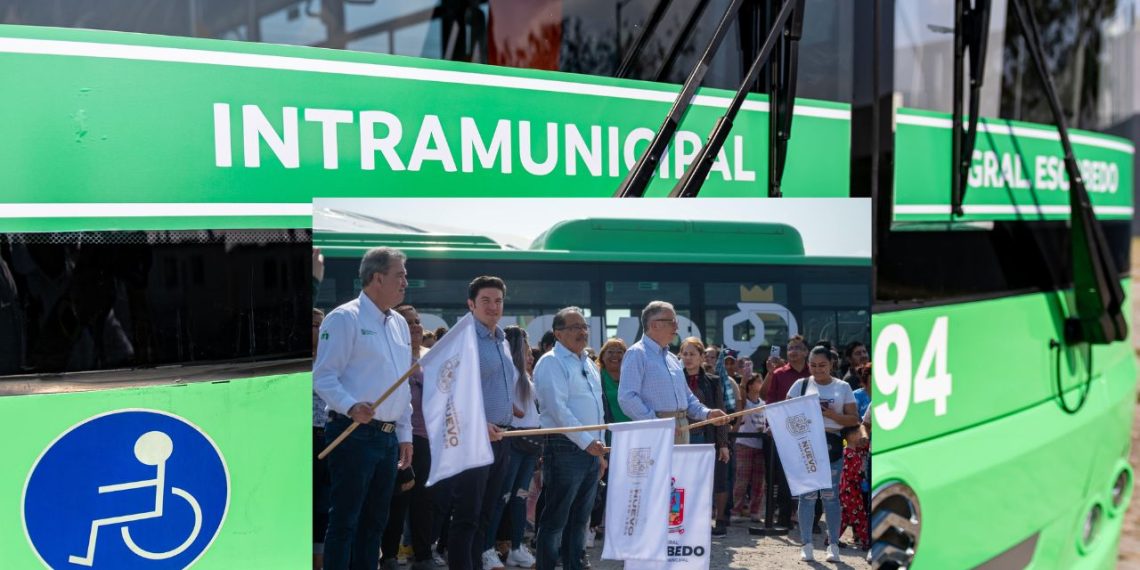 escobedo ruta intramunicipal Alianza – Sendero. 