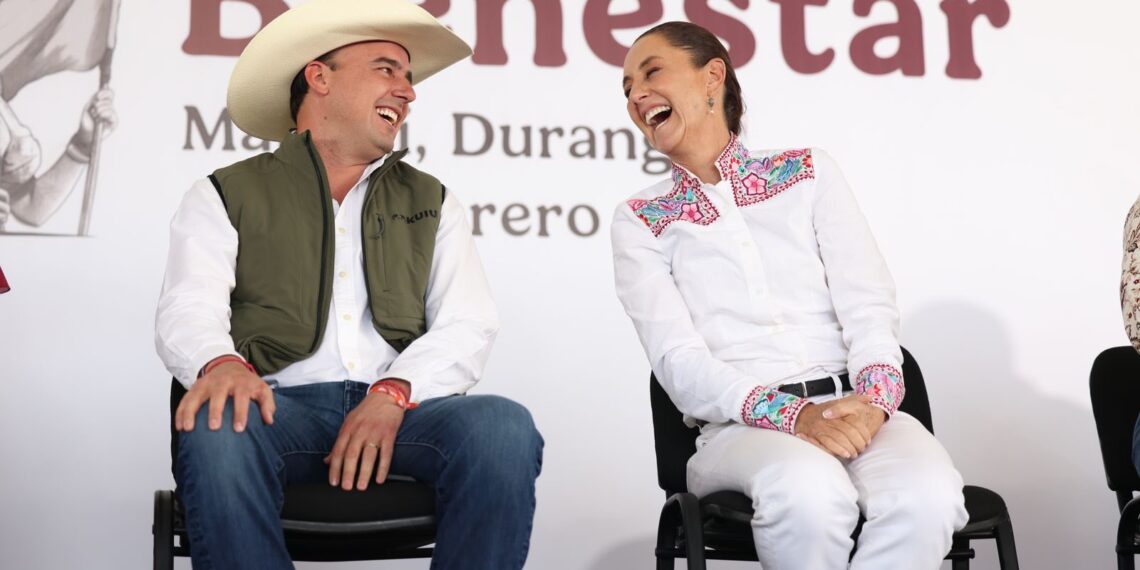 Claudia Sheinbaum y Manolo Jiménez Coahuila