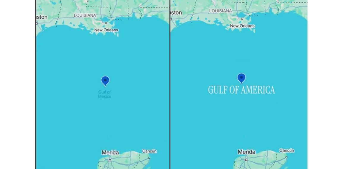 Golfo de México Golfo de América Google
