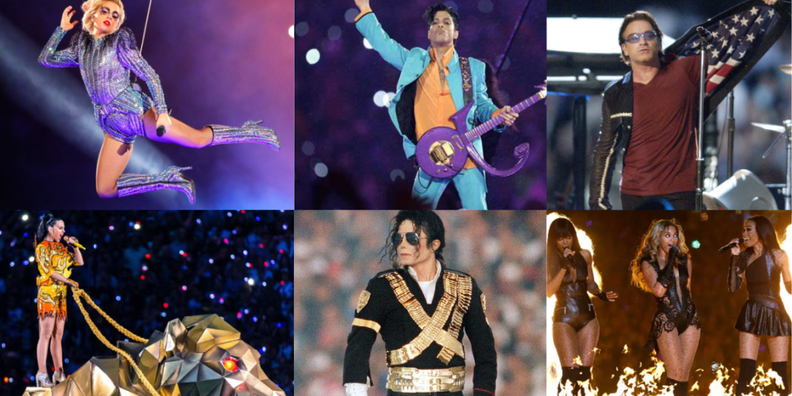 Los shows de medio tiempo más memorables de Super Bowl.