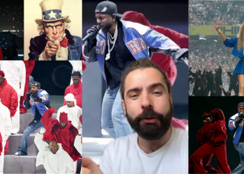 Javier Ibarreche crea un análisis y hace video dando la explicación del show de Kendrick Lamar en el Super Bowl.