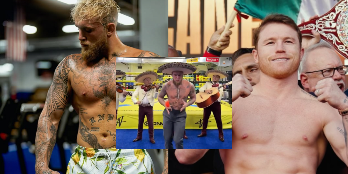 Jake Paul se molesta por no pelear con Canelo y se burla de él en redes sociales.