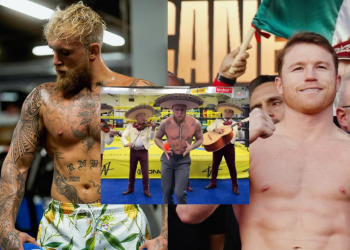 Jake Paul se molesta por no pelear con Canelo y se burla de él en redes sociales.