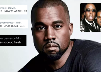 Kanye West crea controversiales publicaciones en X donde se declara fan de Hitler y racista.