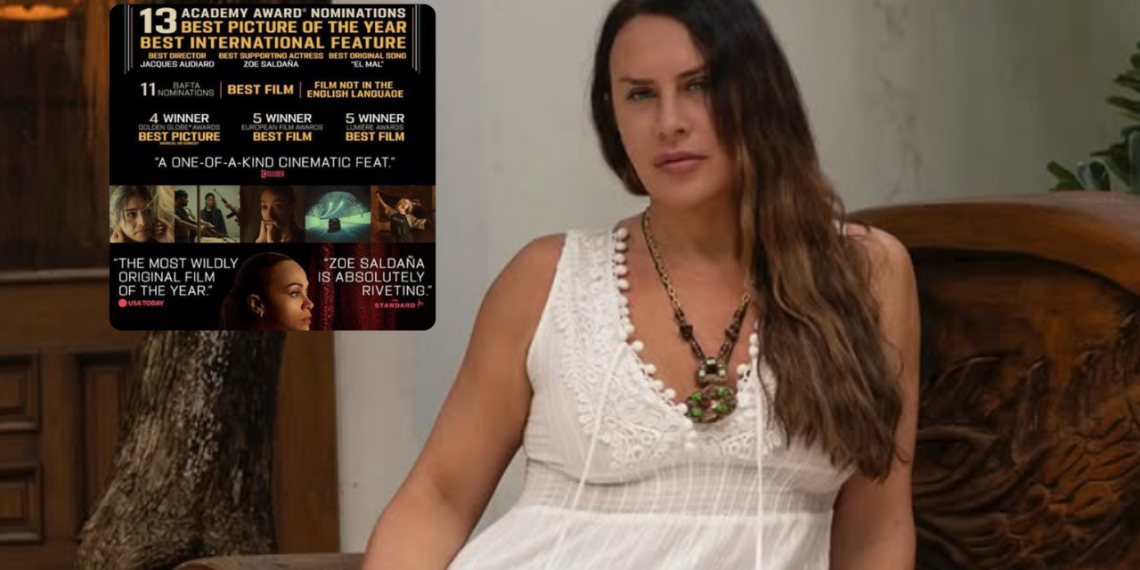 Karla Sofía Gascón es eliminada de la publicidad de Netflix.