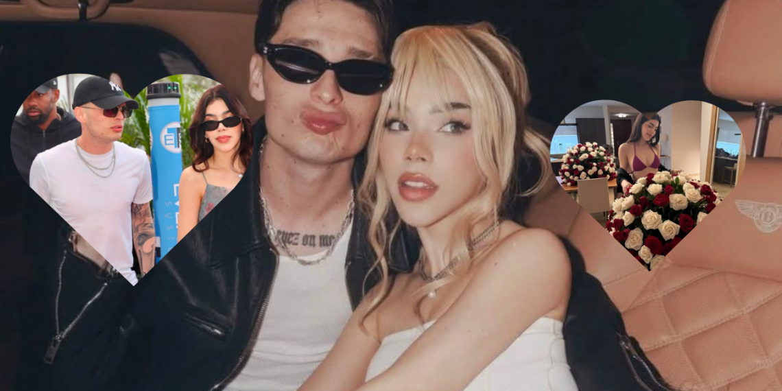 Peso Pluma y su romance con Kenia Os cada vez más confirmado.