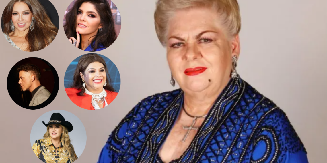 Conoce las celebridades que han publicado sus condolencias ante la pérdida de Paquita la del Barrio.