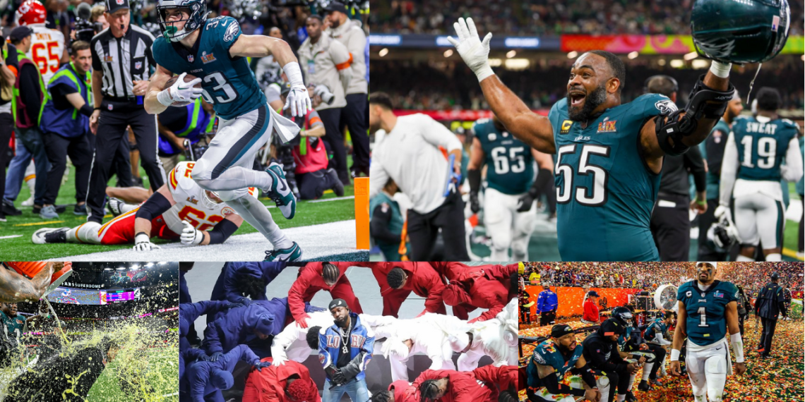Philadelphia Eagles se coronan campeones del Super Bowl LIX