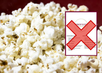 PROFECO niega boletín que afirma lista de alimentos para introducir en el cine.