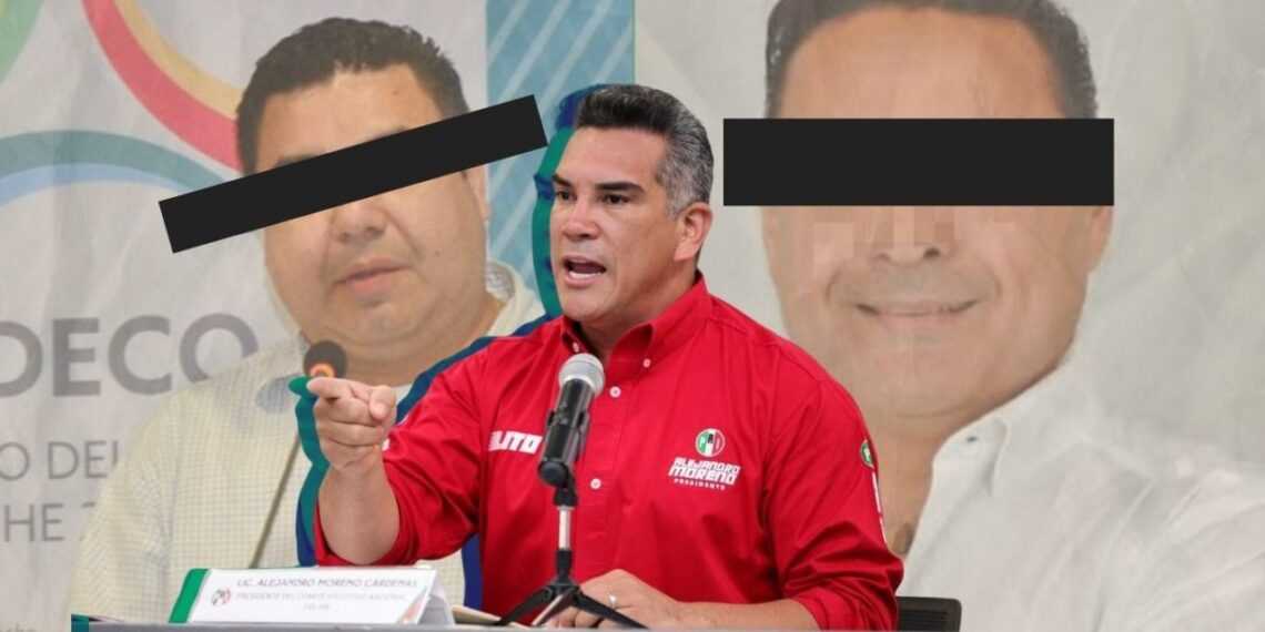 Detienen a dos exfuncionarios de 'Alito' Moreno en Campeche