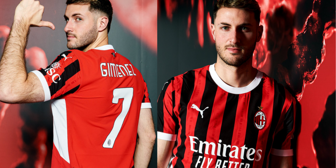 Santiago Giménez llega al AC Milán.