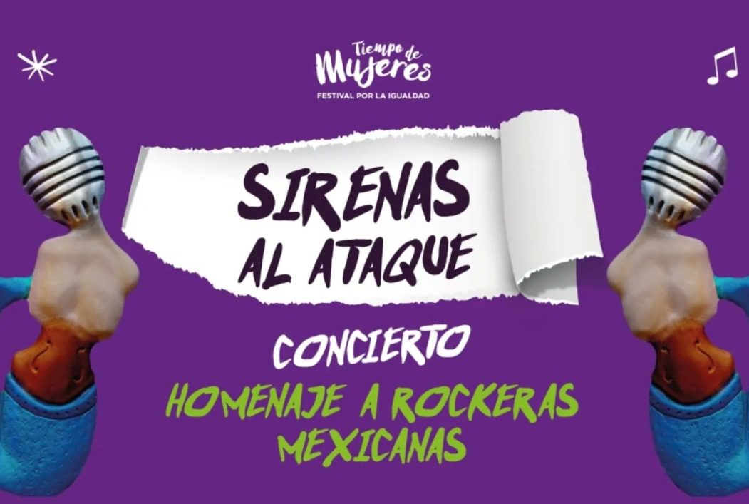Asiste al concierto Sirenas al Ataque en el Monumento a la Revolución.