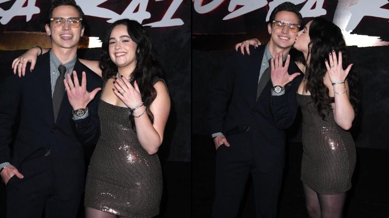 Tanner y Mary los actores de Robby y Sam anuncian su compromiso.