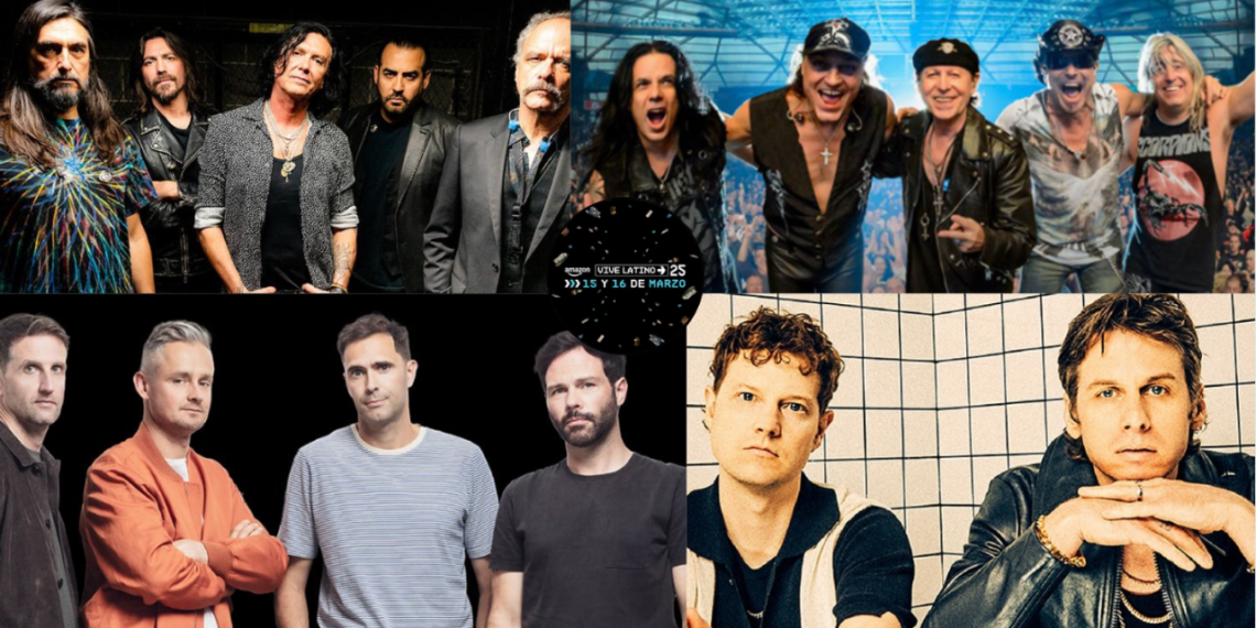 Conoce los horarios del Vive Latino 2025.