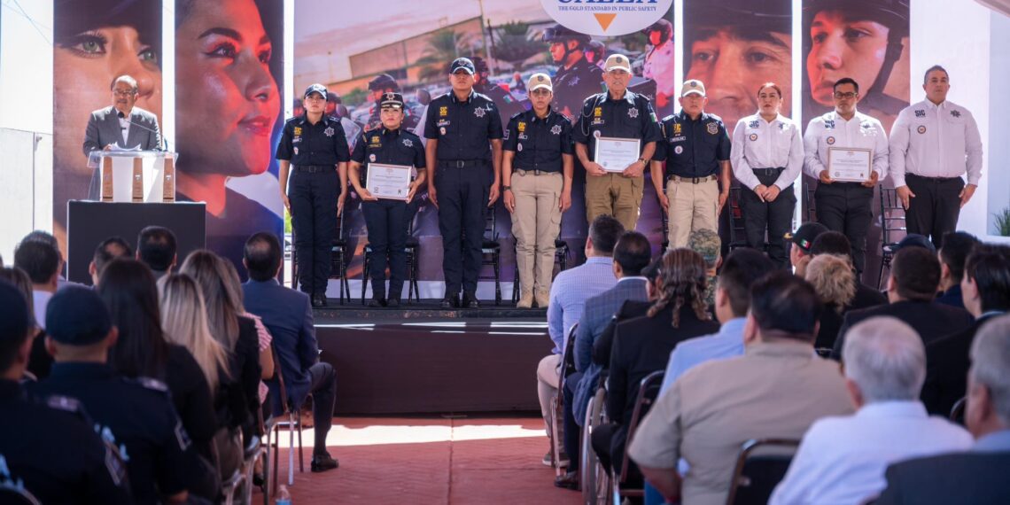 Policía de Escobedo obtiene acreditación internacional